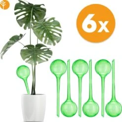 Waterdruppelaar Set Van 6 Stuks Voor Planten – 27 CM – Automatisch Watergeefsysteem Voor Kamerplanten – Planten Watergever Met Druppelsysteem – Waterbol -Buitentuinwinkel 1193x1200