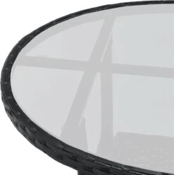 Polyrotan Balkonset - Bayamo - 3-delig - Zwart -Buitentuinwinkel 1195x1200 20