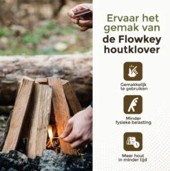 Flowkey® Houtklover XL - Houtsplijter Bijl - Houtkliever Kloofwig Gietijzer - Voor Hout & Aanmaakhout - Inclusief Gratis Hamer -Buitentuinwinkel 1196x1200 12