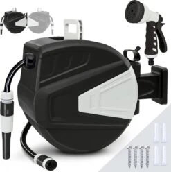 Sens Design Slanghaspel - Tuinslang Haspel - Automatisch - Zwart - 30m -Buitentuinwinkel 1197x1200 4