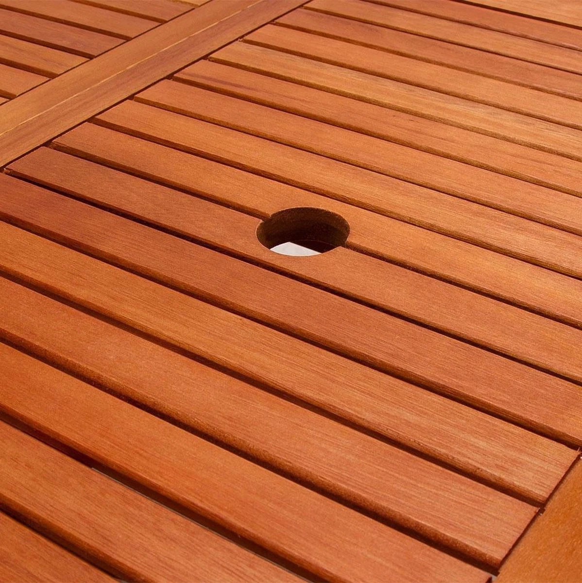 Merkloos Tuintafel Acaciahout - 160x85x75cm - FSC-gecertificeerd 6 Merkloos Tuintafel Acaciahout - 160x85x75cm - FSC-gecertificeerd - Afbeelding 4