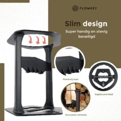 Flowkey® Houtklover XL - Houtsplijter Bijl - Houtkliever Kloofwig Gietijzer - Voor Hout & Aanmaakhout - Inclusief Gratis Hamer -Buitentuinwinkel 1199x1200 13