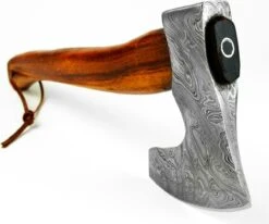 Luxe Damast Viking Hakbijl Vidar Medium Splijtbijl Outdoor Houtbijl Handbijl Kampeerbijl Tuinbijl -Buitentuinwinkel 1200x1000 5