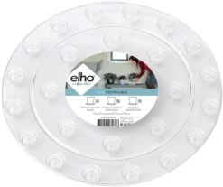 Elho Floorprotector Rond 25 - Accessoires Voor Binnen - Ø 25.0 X H 1.5 Cm - Transparant/Transparant -Buitentuinwinkel 1200x1005 1