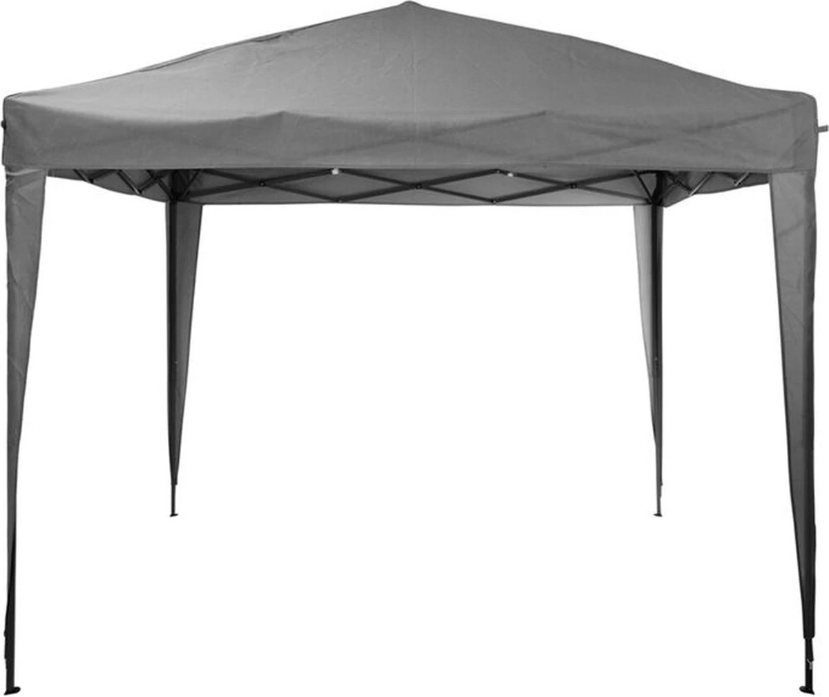 Ambiance Easy-up Partytent - 3x3m - Opvouwbaar - Grijs 3 Ambiance Easy-up Partytent - 3x3m - Opvouwbaar - Grijs