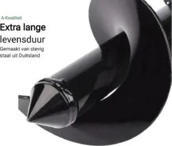 MaatWorkz - Grondboor - 25 CM - Boormachine - Bollenplanter - Moestuin - Palenboor - Boor - Tuin -Buitentuinwinkel 1200x1015 3