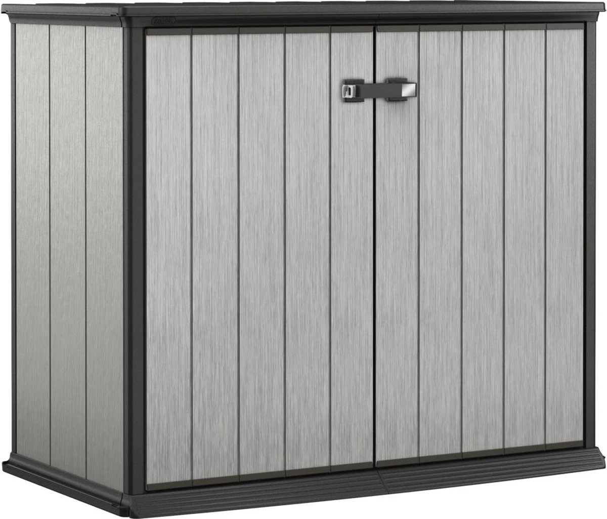 Keter Patio Store Opbergkast - 139,5x77x120cm - Grijs 3 Keter Patio Store Opbergkast - 139,5x77x120cm - Grijs