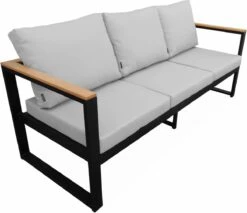 Loungeset 5 Plaatsen Van Aluminium En Eucalyptus – NAZCA – Antraciet Structuur, Lichtgrijs Kussens 15 Loungeset 5 Plaatsen Van Aluminium En Eucalyptus – NAZCA – Antraciet Structuur, Lichtgrijs Kussens -Buitentuinwinkel 1200x1035 3