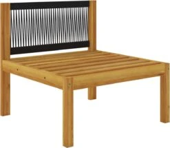 Decoways - 5-delige Loungeset Met Kussens Massief Acaciahout Crèmekleurig -Buitentuinwinkel 1200x1044 6