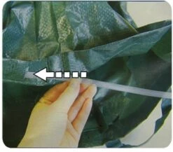 Benson Tuinafval Zak Heavy Duty 110 Liter – 70x45cm | Puinzak | Grote Zak Voor Het Opslaan Van Bladeren Takken En Afval -Buitentuinwinkel 1200x1052 5