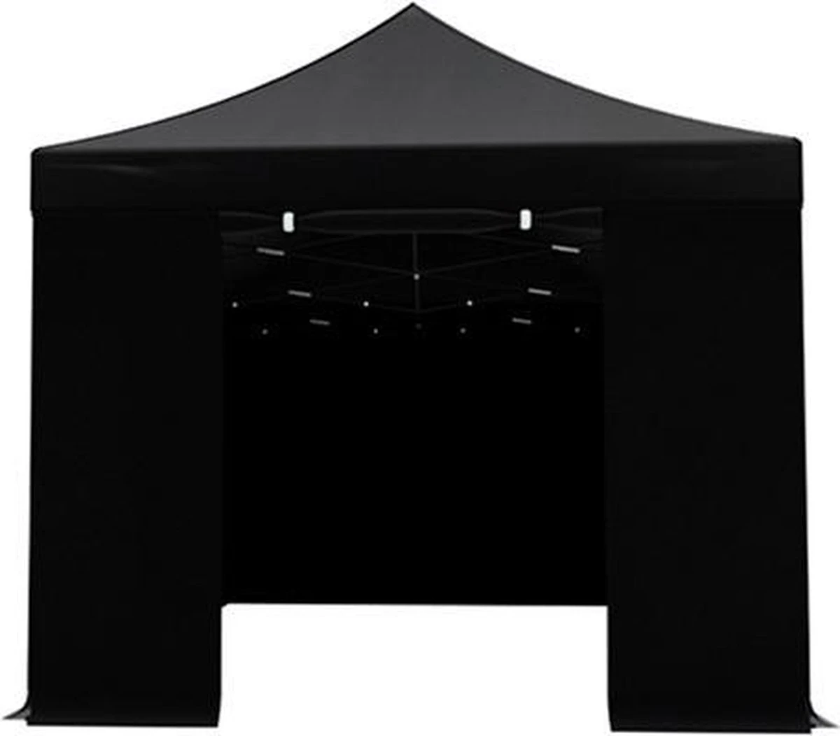 Easy Up 3x6m Zwart Luxe Partytent Opvouwbaar 5 Easy Up 3x6m Zwart Luxe Partytent Opvouwbaar - Afbeelding 3