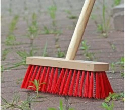 Synx Tools Harde Bezem Rood- Tuinbezem -Nylon - 30 Cm - Straatbezem - Bezems - Besem Veger - Buiten Bezem Met Steel 150 Cm - Schoonmaakartikelen - Schrobborstels -Buitentuinwinkel 1200x1057 4