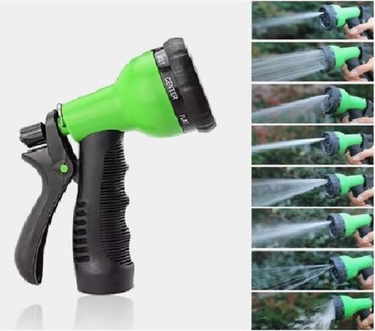 Green Garden -Flexibele Tuinslang En Bewatering - 30 Meter Lengte -Ultra Sterke Uittrekbare Tuinslang- Magic Hose 5 Green Garden -Flexibele Tuinslang En Bewatering - 30 Meter Lengte -Ultra Sterke Uittrekbare Tuinslang- Magic Hose - Afbeelding 3