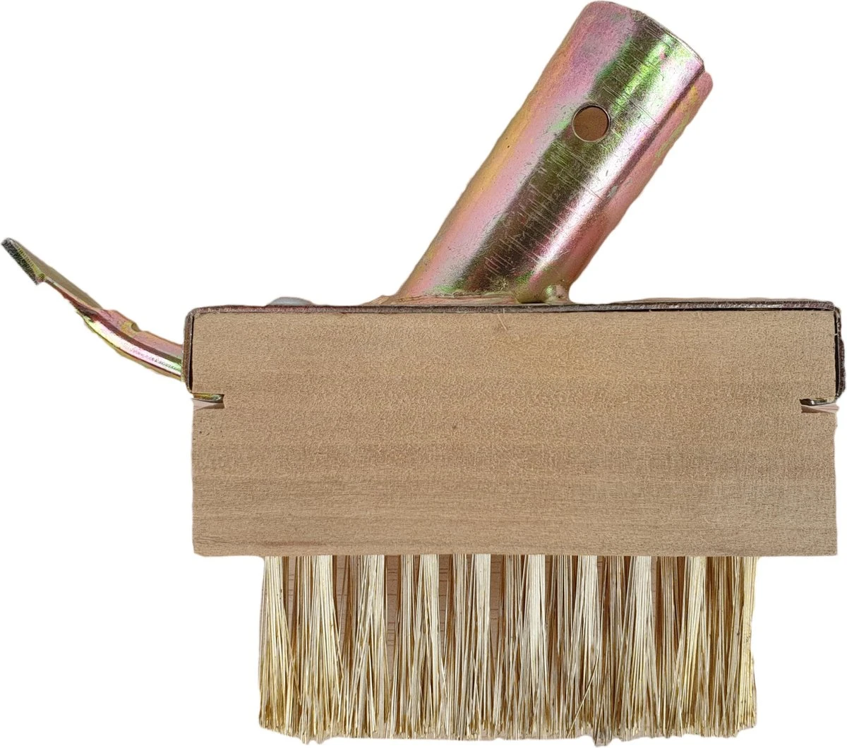 Benson Onkruidborstel - Voegenkrabber - Onkruidkrabber - Zonder Steel - Messing - Met Haak 5 Benson Onkruidborstel - Voegenkrabber - Onkruidkrabber - Zonder Steel - Messing - Met Haak - Afbeelding 3