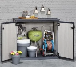Keter Patio Store Opbergkast - 139,5x77x120cm - Grijs 25 Keter Patio Store Opbergkast - 139,5x77x120cm - Grijs -Buitentuinwinkel 1200x1061 4