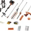 TIMBERPRO - 5-in-1 – Multitool – Benzine - Kettingzaag - Bosmaaier -Kantenmaaier - Haagschaar - Verlengstuk - 52 Cc. -Buitentuinwinkel 1200x1070 6