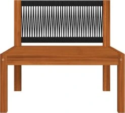 Decoways - 5-delige Loungeset Met Kussens Massief Acaciahout Crèmekleurig -Buitentuinwinkel 1200x1084 9