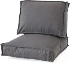 2L Home & Garden Loungekussen Metro Lounge Grijs - 60 X 60cm -Buitentuinwinkel 1200x1089 4