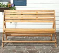 Opklapbare Bank - Houten Bankje - Houten Bankje Buiten - Houten Bankje Tuin - Tuinbank - Tuinmeubelen - Tuinbank Hout - Balkon Bankje -Buitentuinwinkel 1200x1089 7