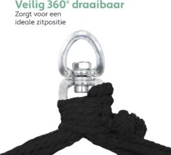 Vita5 XXL Hangstoel | Binnen&Buiten Hangnest | Incl. 2 Kussens En Boekenvak | Volwassenen&Kinderen | Hangmatstoel Tot 225kg | Grijs 22 Vita5 XXL Hangstoel | Binnen&Buiten Hangnest | Incl. 2 Kussens En Boekenvak | Volwassenen&Kinderen | Hangmatstoel Tot 225kg | Grijs -Buitentuinwinkel 1200x1094 10