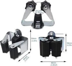 Deal Tools Multi Wand Houder - Bezemhouder - Gereedschap Houder - Bezem Ophangsysteem - Ophangsysteem Tuingereedschap - Set Inclusief Bevestigingsmateriaal - 12 Houders -Buitentuinwinkel 1200x1096 3