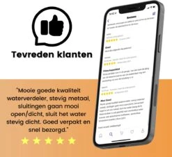 Horvitus Waterverdeler 2 Weg - Y Stuk Kraan Splitter - Voor Europese Kranen - Messing -Buitentuinwinkel 1200x1097 11