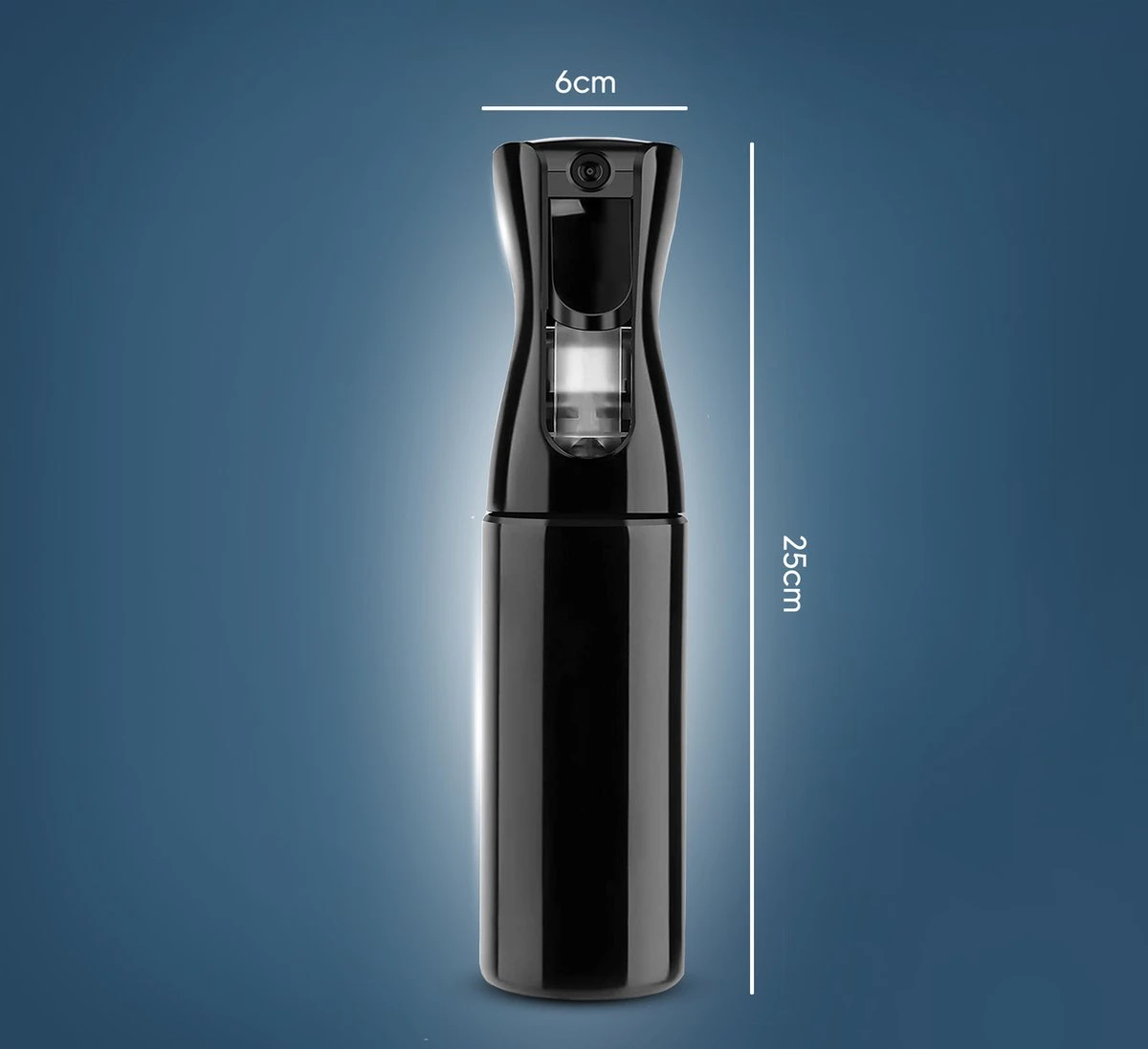 Johannes & Co Waterspuit Zwart - Waterverstuiver Mist Verstuiver Haar 10 Johannes & Co Waterspuit Zwart - Waterverstuiver Mist Verstuiver Haar - Afbeelding 8