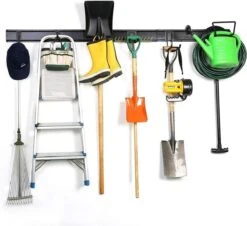 SODEAL Luxe Gereedschapshouder- Tuingereedschap Ophangsysteem - Fiets Ophangsysteem - Bezem Ophangsysteem -Buitentuinwinkel 1200x1099