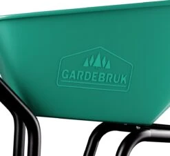Gardebruk Kruiwagen 100 L - Kunststof Kuip – Tot 150KG Groen -Buitentuinwinkel 1200x1099 3