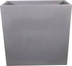 4gardenz® Stone Rechthoekige Bloembak Voor Buiten - 60x60x26cm - Lichtgrijs -Buitentuinwinkel 1200x1100 1