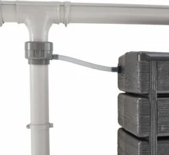 Regenton Muurtank, Grandval 300L, Antraciet Kunststof, Imitatiehout, Met Gootaansluitset Inbegrepen 9 Regenton Muurtank, Grandval 300L, Antraciet Kunststof, Imitatiehout, Met Gootaansluitset Inbegrepen -Buitentuinwinkel 1200x1102