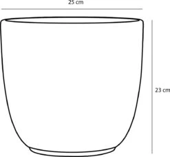 Mica Decorations Tusca Bloempot - H23 X Ø25 Cm - Goud -Buitentuinwinkel 1200x1108