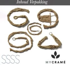 5 Stuks Luxe Jute Plantenhangers - Boho Handgeweven Katoen Hangpot Voor Binnen/Buiten - Hangende Bloempot Met Kralen - Macramé Touw/Koord Hangplant Houder - Bohemian Wandhanger Decoratie - Plant Hanger - Verticale Tuin Bloempothouder Planthanger -Buitentuinwinkel 1200x1111 2