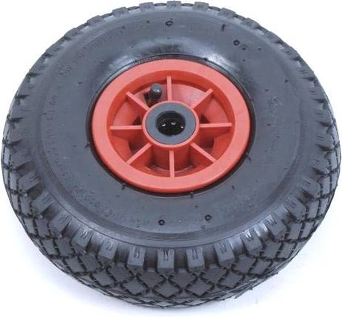 Benson Bolderkarwiel Steekwagenwiel Met Luchtband 3.00-4 | Asgatdiameter 20mm Rollager | Hoogte Wiel 26cm 7 Benson Bolderkarwiel Steekwagenwiel Met Luchtband 3.00-4 | Asgatdiameter 20mm Rollager | Hoogte Wiel 26cm - Afbeelding 5