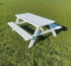 Goedkopepicknicktafels.nl | Witte XL Picknicktafel | Tuintafel 6 Persoons | Wit Gespoten Gedroogd Grenen Hout! 15 Goedkopepicknicktafels.nl | Witte XL Picknicktafel | Tuintafel 6 Persoons | Wit Gespoten Gedroogd Grenen Hout! -Buitentuinwinkel 1200x1112 4
