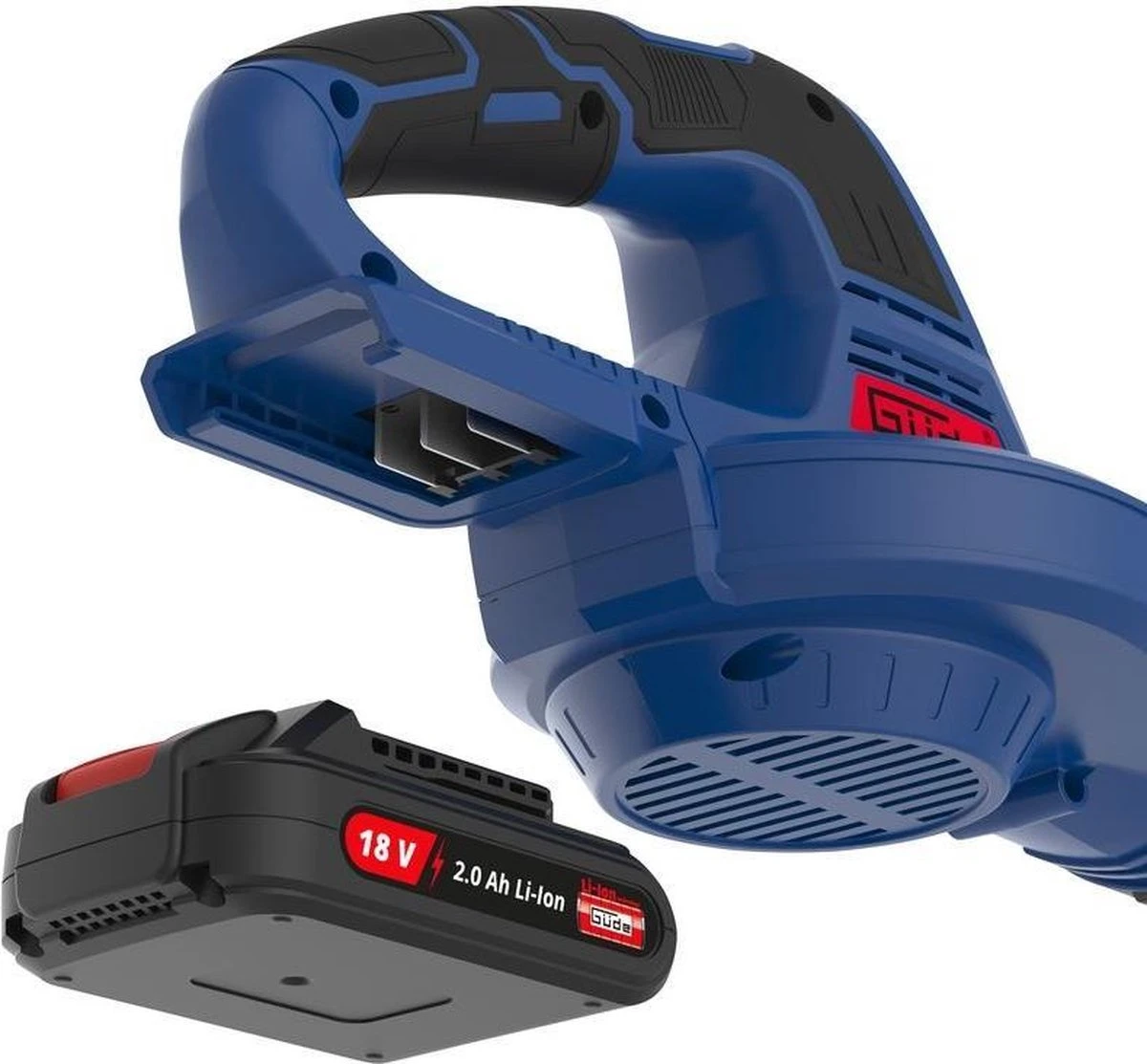 Güde Accu Bladblazer LB 18V | 2.0 Ah | Inclusief Accu En Oplader 4 Güde Accu Bladblazer LB 18V | 2.0 Ah | Inclusief Accu En Oplader - Afbeelding 2