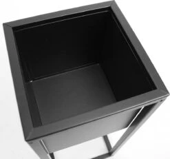 Bloempot - Metaal - Bloemen - Plantenpot - Voor Binnen - Zwart - 70 Cm -Buitentuinwinkel 1200x1120