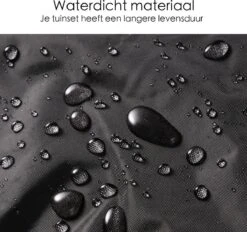 Merkloos Beschermhoes Voor Tuinmeubelen - 250x250x90cm - Zwart 13 Merkloos Beschermhoes Voor Tuinmeubelen - 250x250x90cm - Zwart -Buitentuinwinkel 1200x1129 8