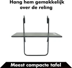 Balkontafel Inklapbaar – Zwart – 60 X 60 X 70 Cm – Hout Balkontafeltje Hangend Balkonbar Balkontafels Opklapbaar Hangtafel Balcony Table – Ophangbaar Voor Aan Het Balkon – Vouwtafel Wandtafel Inklapbare Tafel – Bijzettafel – Buiten Tafeltje Klaptafel -Buitentuinwinkel 1200x1133 7