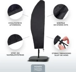 Power Goods Parasolhoes XXL Voor Zweefparasol – Parasolhoes Met Rits En Stok – Parasolhoes Staande Parasol – Tuinmeubelhoezen – Beschermhoes Zweefparasol – Waterproof – Anti-UV – 280 X 81 Cm 15 Power Goods Parasolhoes XXL Voor Zweefparasol – Parasolhoes Met Rits En Stok – Parasolhoes Staande Parasol – Tuinmeubelhoezen – Beschermhoes Zweefparasol – Waterproof – Anti-UV – 280 X 81 Cm -Buitentuinwinkel 1200x1135 14
