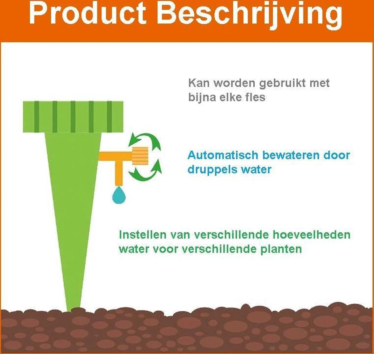 Plant Bewateringssysteem - 12 Stuks - Bewateringsyteem - Watergeefsysteem - Plantenbol - Automatische Gieter - Water Druppelaar - Druppelsysteem - Bewateringssysteem - Druppel Systeem - Water Geef Systeem - Plantenbol 4 Plant Bewateringssysteem - 12 Stuks - Bewateringsyteem - Watergeefsysteem - Plantenbol - Automatische Gieter - Water Druppelaar - Druppelsysteem - Bewateringssysteem - Druppel Systeem - Water Geef Systeem - Plantenbol - Afbeelding 2