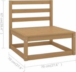 VidaXL 5-delige Loungeset Met Kussens Massief Grenenhout -Buitentuinwinkel 1200x1138 8