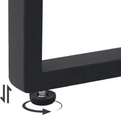 Songmics Tuinmeubelset, 3-delige Set, Van Polyrotan, Voor Outdoor, Terras, Balkon, Tuin, Eenvoudige Montage, Bijzettafel En 2 Stoelen, Zwart-beige -Buitentuinwinkel 1200x1141 8