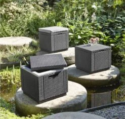 Allibert Opbergpoef Met Deksel - Opbergbox - Bijzettafel Buiten - Tafel - Tuintafel - Opberger -Buitentuinwinkel 1200x1142 4