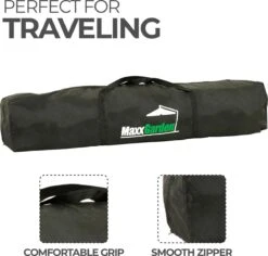 MaxxGarden Easy-up Partytent - 3x3m - Standaard - Waterdicht - Opvouwbaar - Inclusief Draagtas - Antraciet -Buitentuinwinkel 1200x1146 14