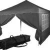 Easy Up Partytent - Partytent - Paviljoen - Partytent Opvouwbaar - Partytent 3x3 - Partytent Met Zijwanden - Inclusief Trolley - Waterdicht - UV 50+ Bescherming - Met Ramen - 16 Kg - Staal - Antraciet - 300 X 300 Cm 1 Easy Up Partytent - Partytent - Paviljoen - Partytent Opvouwbaar - Partytent 3x3 - Partytent Met Zijwanden - Inclusief Trolley - Waterdicht - UV 50+ Bescherming - Met Ramen - 16 Kg - Staal - Antraciet - 300 X 300 Cm -Buitentuinwinkel 1200x1148 11