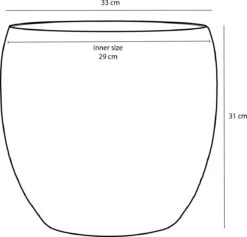 Mica Decorations Lester Bloempot - H31 X Ø33 Cm - Terracotta - Groen 21 Mica Decorations Lester Bloempot - H31 X Ø33 Cm - Terracotta - Groen -Buitentuinwinkel 1200x1149 5