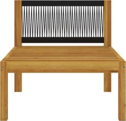 Decoways - 5-delige Loungeset Met Kussens Massief Acaciahout Crèmekleurig -Buitentuinwinkel 1200x1152 17