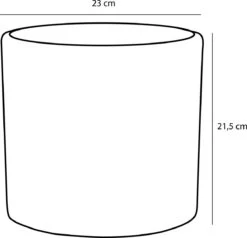 Mica Decorations Era Bloempot - H21,5 X Ø23 Cm - Reliëf - Goud -Buitentuinwinkel 1200x1154 4