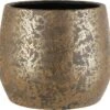 Mica Decorations Clemente Bloempot - H25,5 X Ø32 Cm - Terracotta - Goud -Buitentuinwinkel 1200x1156 1
